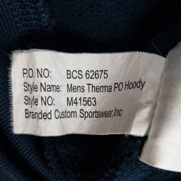 Penn State Nike Dri-FIT Therma Hoodie Men’s Medium Navy Hockey Pullover Training - Picture 10 of 11